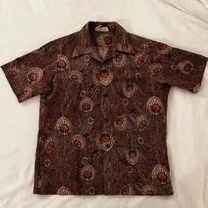 60’s vintage polyester Holo Holo Hawaiian Shirt